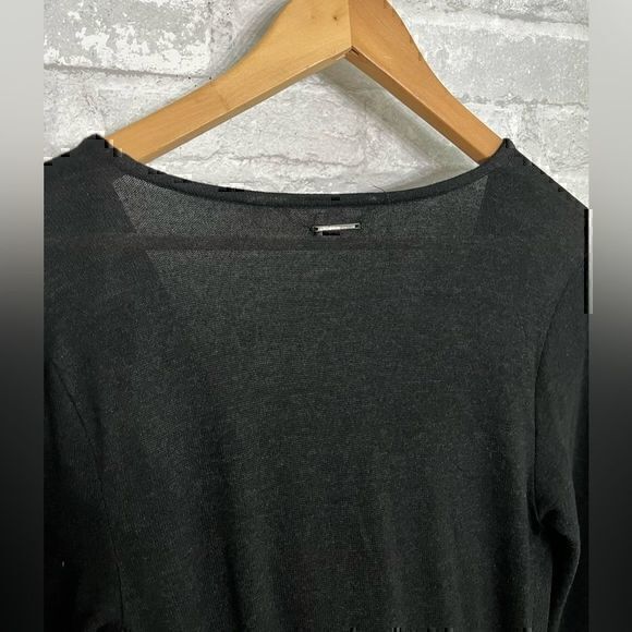 3/$30 _ LA VIE EN ROSE | NWT 🏷️ Black jersey stretch maxi dress twist tie - XS‌ - Picture 8 of 11